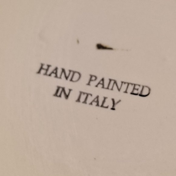 Ceramic Bamboo Hand Painted in Italy Pitcher - Picture 7 of 7